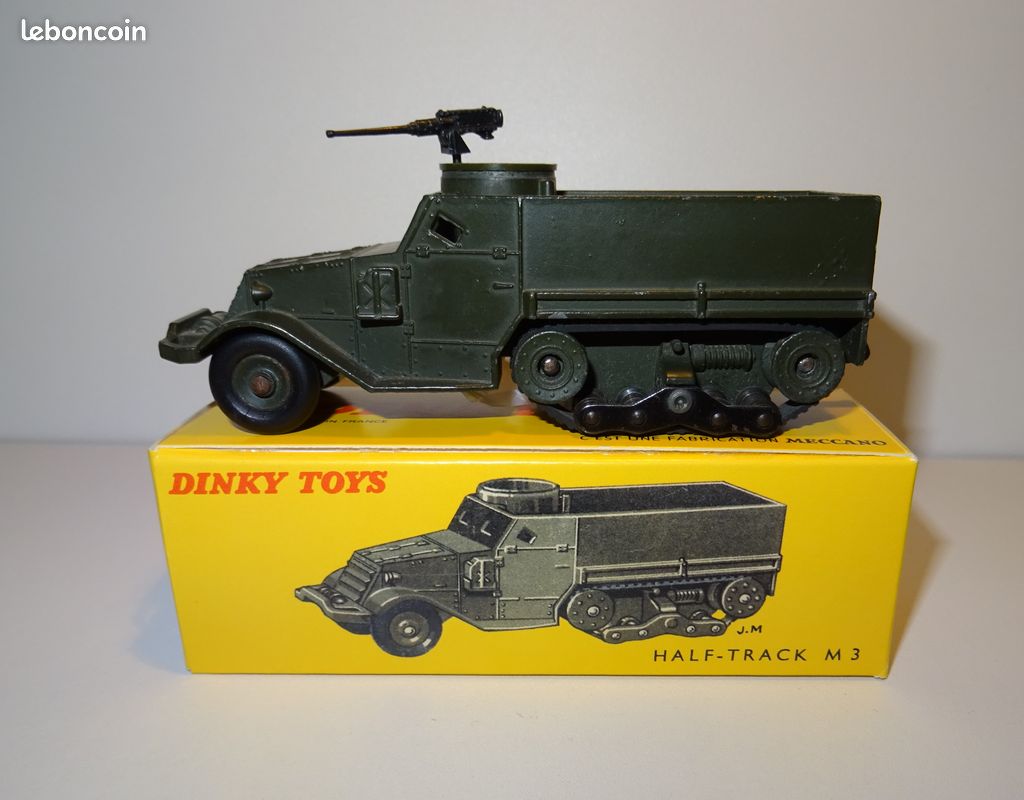 Dinky Toys Half Track N°822 Meccano Made in France vehicule