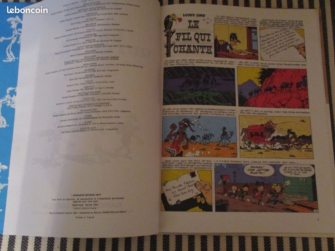 Lucky Luke Le fil qui chante (image 3)