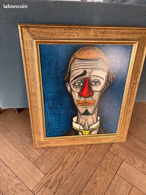 Tableau Bernard buffet le clown 55 (image 1)