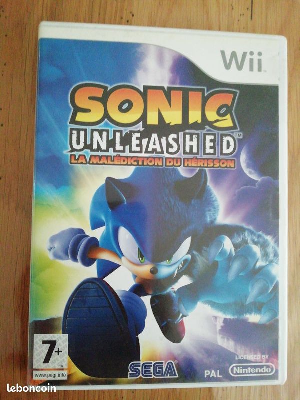 Sonic Sega Nintendo Wii jeux (image 1)
