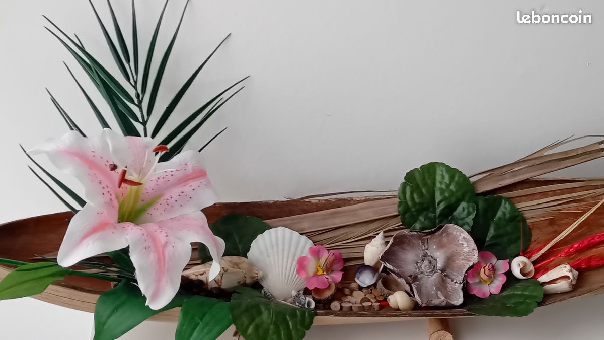 Noix De Coco Artificielle Décorative (27x34cm) - Décoration Tropicale Ou Ferme Pour Maison Et Événements