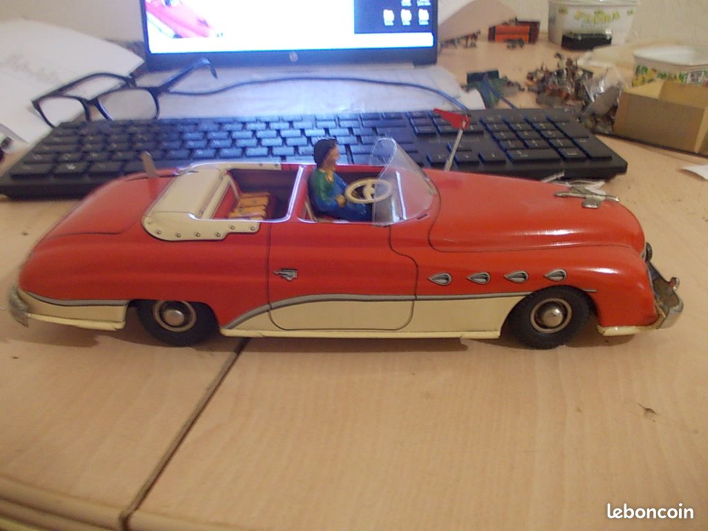 AB276 JOUSTRA VOITURE CABRIOLET ELECTRIQUE DEAUVILLE 1956 Ref 2014 ETAT MOYEN EUR 149,99 - FR