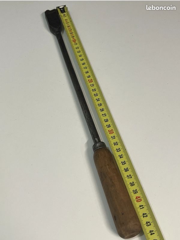 OUTIL ANCIEN TAILLEUR DE PIERRE CHEMIN De FER COMPAGNON COLLECTION Vieux Outils Imgx300 4355