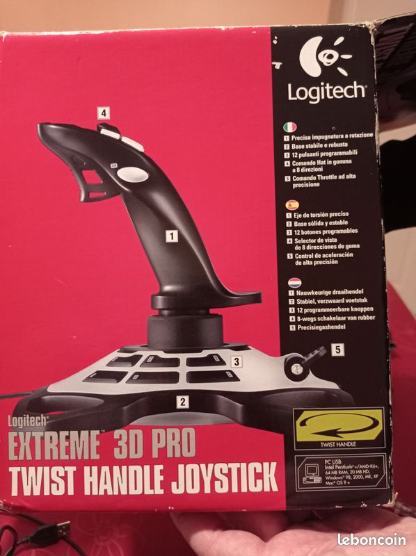 JOYSTICK de LOGITECK - EXTREME 3D PRO (image 5)