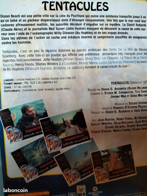Tentacules DVD - Oliver Hellman (image 2)