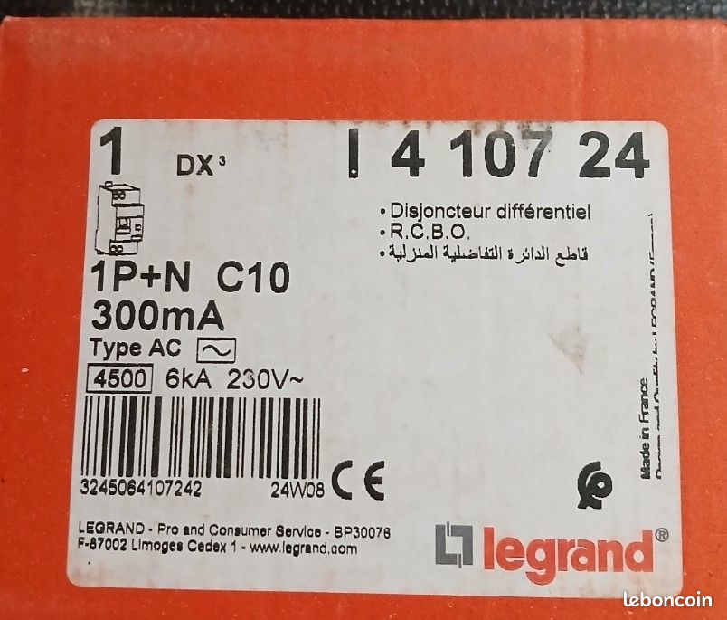 Disjoncteur Legrand (image 1)