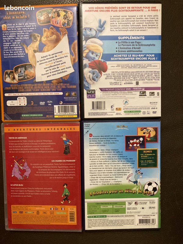 Lot de 4 DVD enfants (image 2)