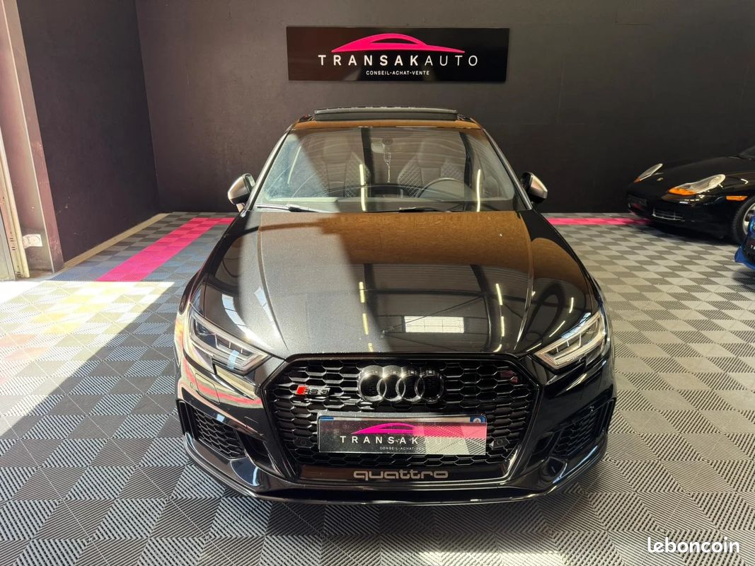 AUDI RS3 SPORTBACK 2.5 TFSI 400 S tronic 7 Quattro - Toit ouvrant - Caméra de recul - Bang et olufsen - Sièges chauffants (image 2)