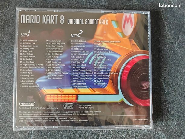 Neuf sous blister Mario Kart original Soundtrack CD audio CD