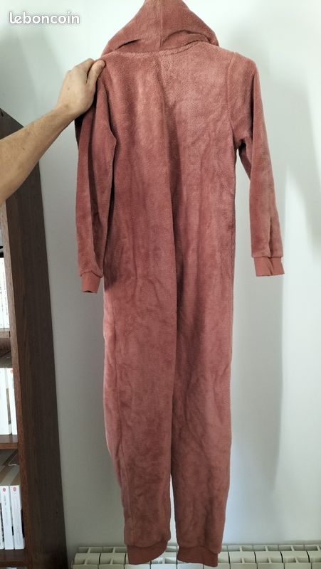 Surpyjama Lapin Gris Fille 8 Ans - In Extenso (Très Bon État)