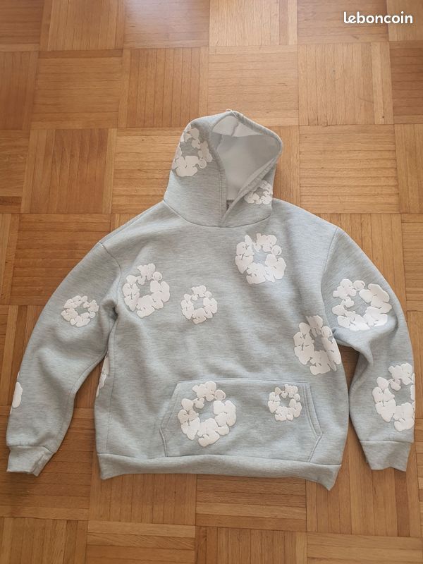 Ensemble denim tears taille S gris (image 4)