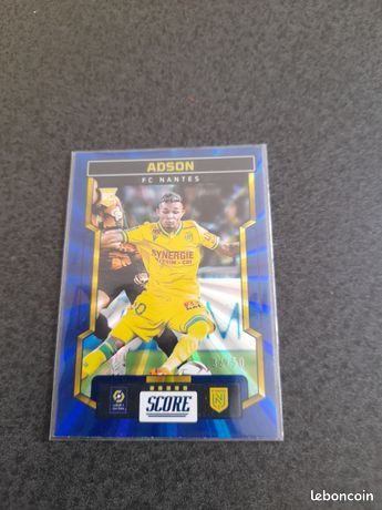 Lot 11 Cartes Panini Score Football Fc Nantes Complet Ligue1 2023 2024