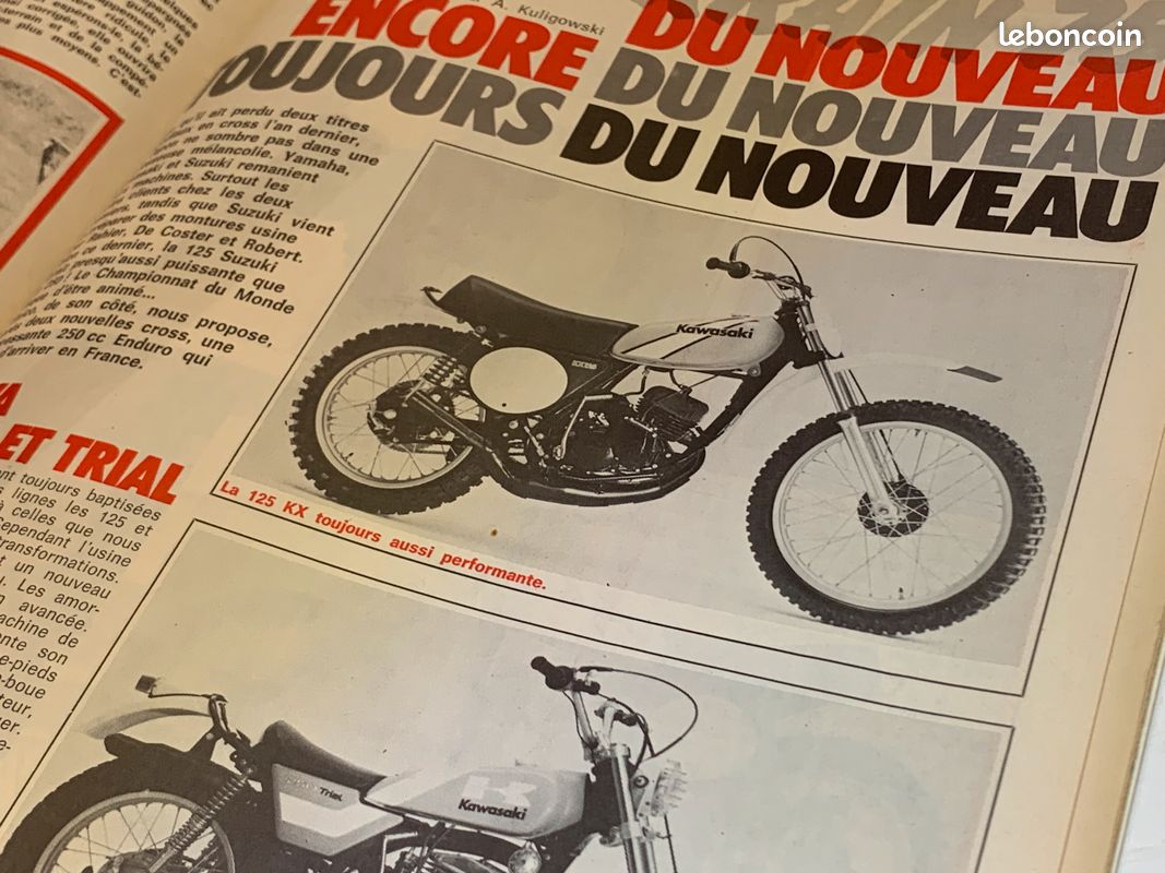 Moto Revue vintage 2207 de 1975 BPS SUPER ÉLAN YAMAHA 650 electric MAICO MORBIDELLI HONDA CHENEY BULTACO KAWASAKI (image 8)
