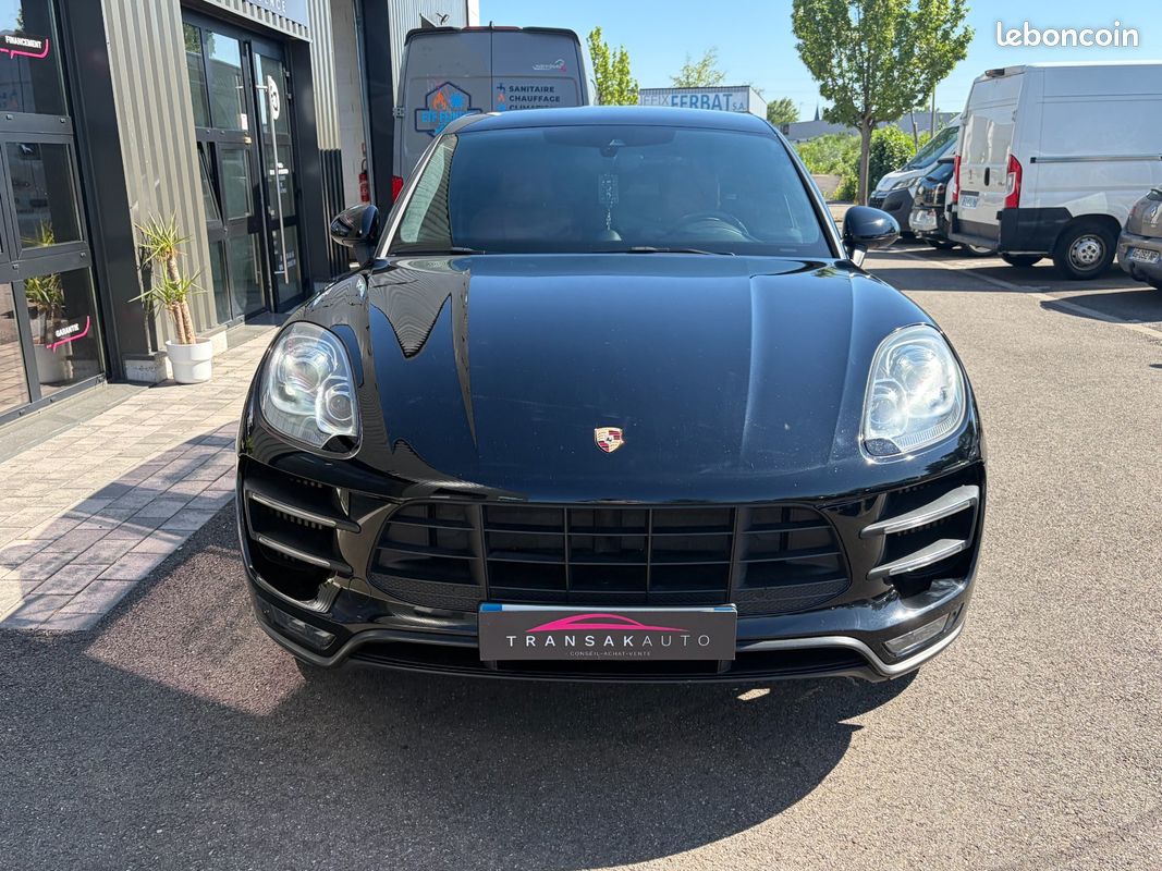 PORSCHE MACAN Turbo 3.6 V6 400 ch PDK avec CARPLAY / AUDIO BOSE / CAMERA (image 2)