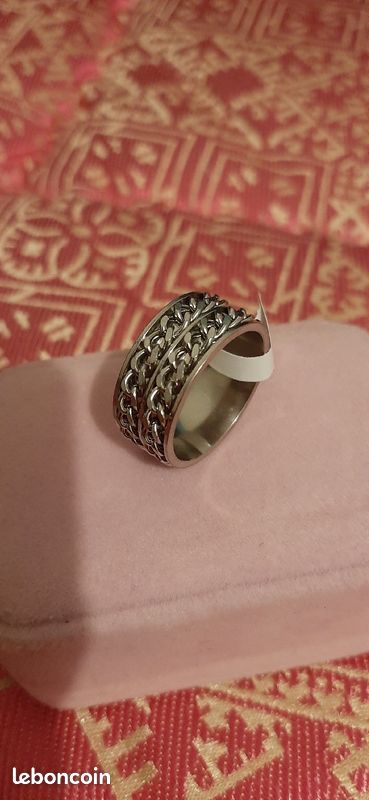 Bague à double chaîne antistress (image 3)