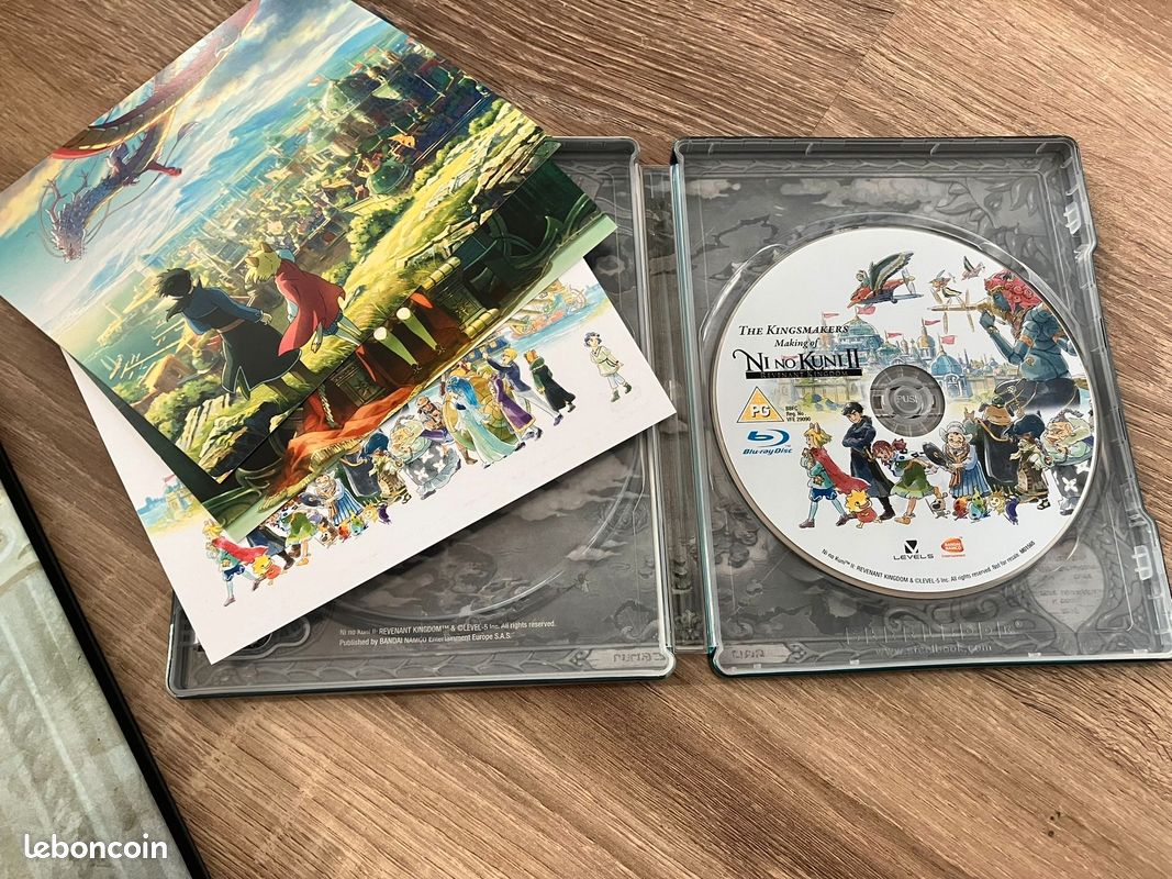 Coffret Collector Ni no Kuni II – Revenant Kingdom (PS4) – Sans jeu – Figurine + Artbook (image 4)