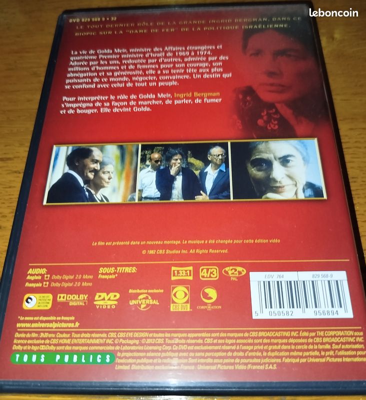 Une femme nommée golda dvd (image 3)