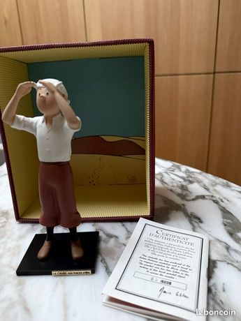 Sculpture Tintin Crabe Aux Pinces D'Or - Leblon Delienne 1994 - Coffret Numéroté