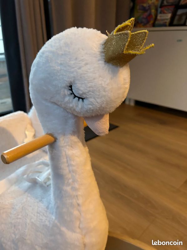 Cygne à bascule très bon état Verbaudet (image 4)