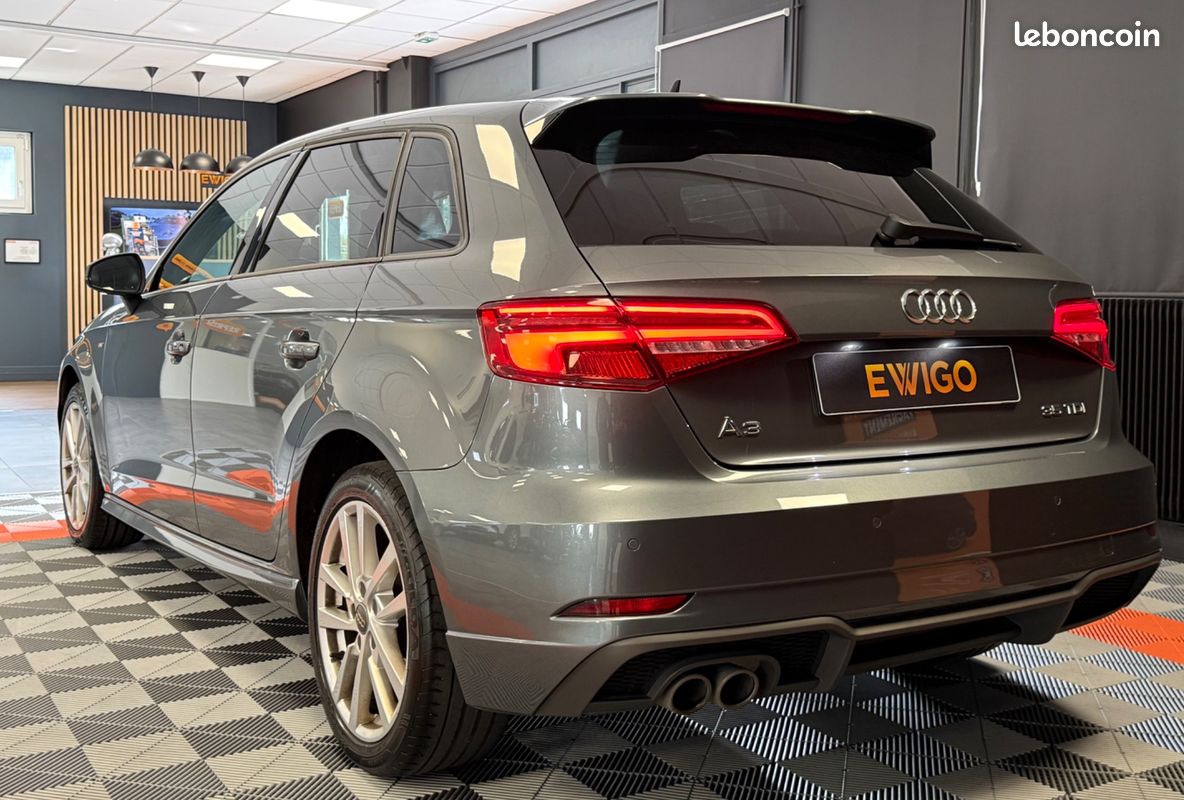 AUDI A3 SPORTBACK 2.0 TDI 150Ch S LINE EXT S-TRONIC BVA - APPLE CARPLAY - SIEGES CHAUFFANTS (image 3)