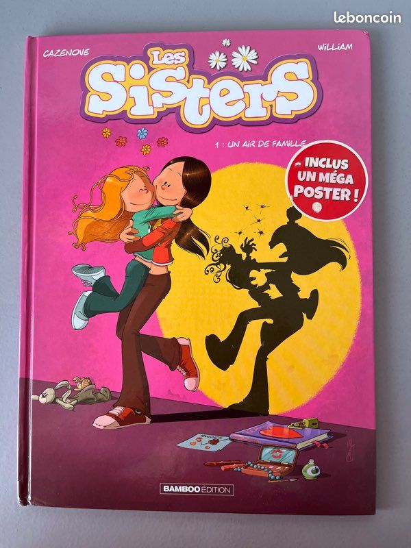 à saisir, bandes dessinées, les sisters tome 1,1 air de famille (image 1)