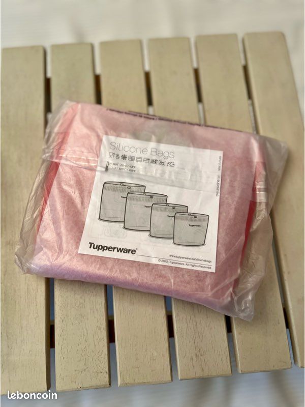 Silicone Bag mini Tupperware neuf (image 2)