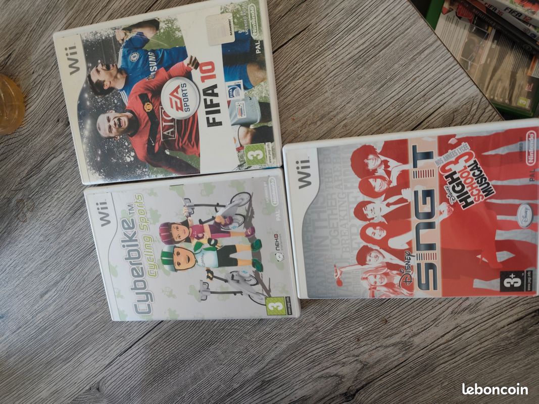 Jeu De Wii Cyberbike Alièze 39270 Jeux Vidéo