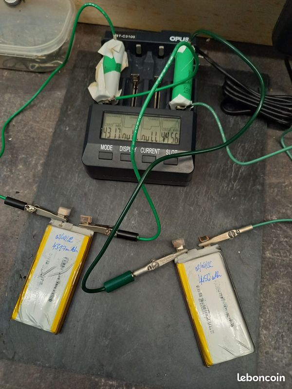 Batteries lithium polymère- capacité testée - différents formats (image 4)