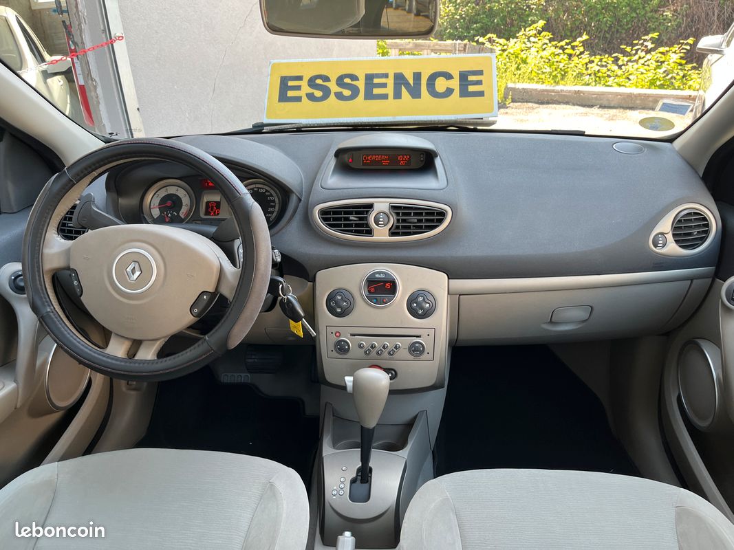 Belle clio III boite automatique 1.6i 16V 110cv 96.800kms poss garantie 12 / 24 / 36 mois (image 5)
