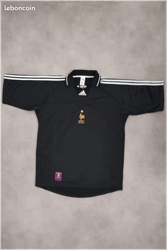 ⚽ Maillot gardien FABIEN BARTHEZ (99/2000) noir (image 2)