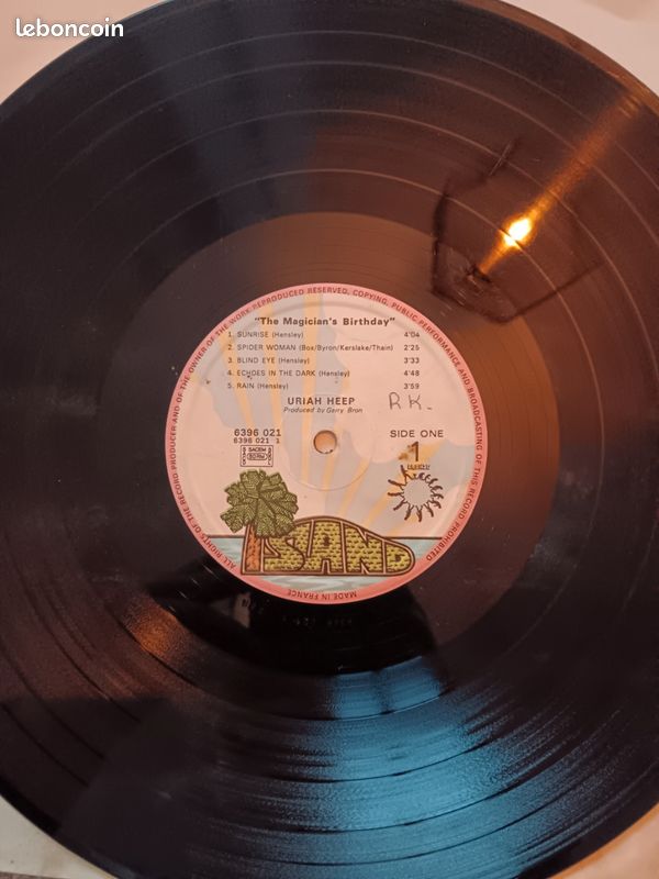 Uriah heep the magician's vinyl 33t (image 2)