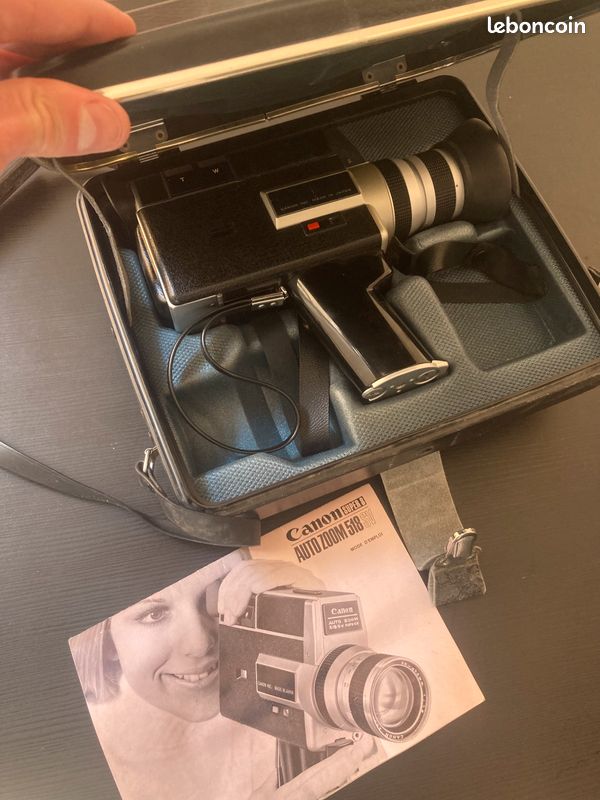 Canon Auto Zoom 518 SV Super 8 Camera Made In Japan 1971 130