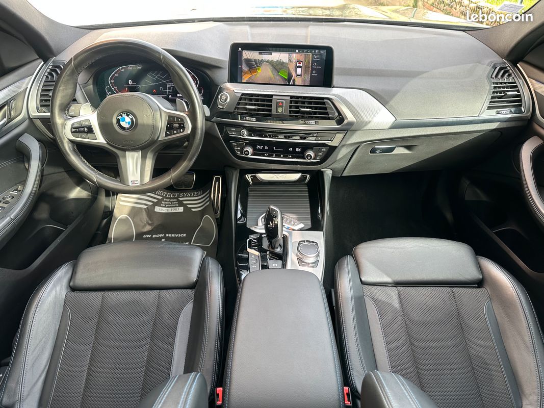 Bmw X4 XDRIVE 20D 190CV FINITION M-SPORT BVA8 GPS APPLE CARPLAY + TOIT OUVRANT + CAMERA DE RECUL 360 + ATTELAGE (image 4)