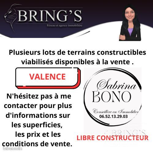 Terrain 265 m² · à Valence · 265 m² · 90 500 €