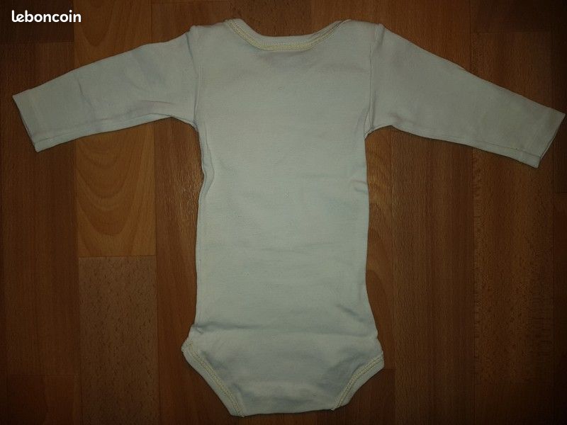 Lot de 6 bodies à manches longues neufs Petit Bateau 3 mois (image 16)