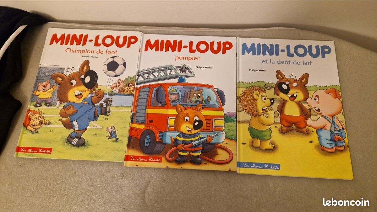 3 livres Mini Loup (image 1)