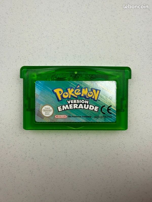 Boite Pokémon Version Émeraude (Nintendo Game Boy Boite Pokémon Version Émeraude (Nintendo Game Boy