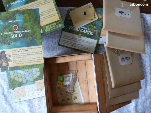 Trek 12 Amazonie, jeu de société, Cathala (image 2)