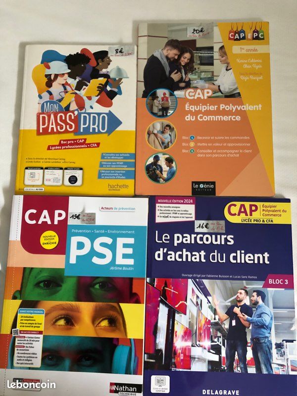 Manuels neufs cap vente (image 1)