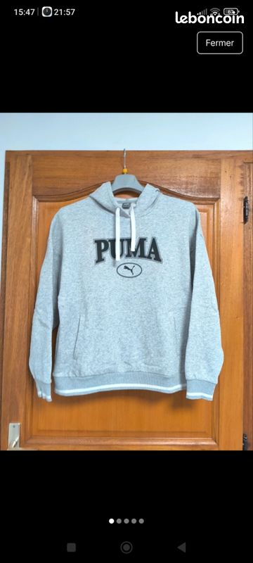 Pull à capuche PUMA, neuf (image 1)