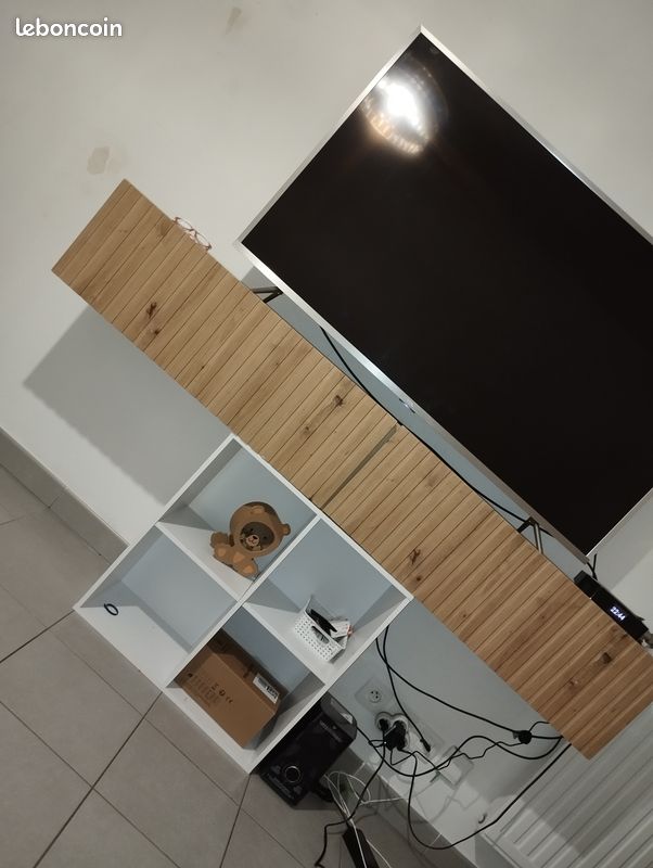 Meuble TV en bois Conforama (image 2)