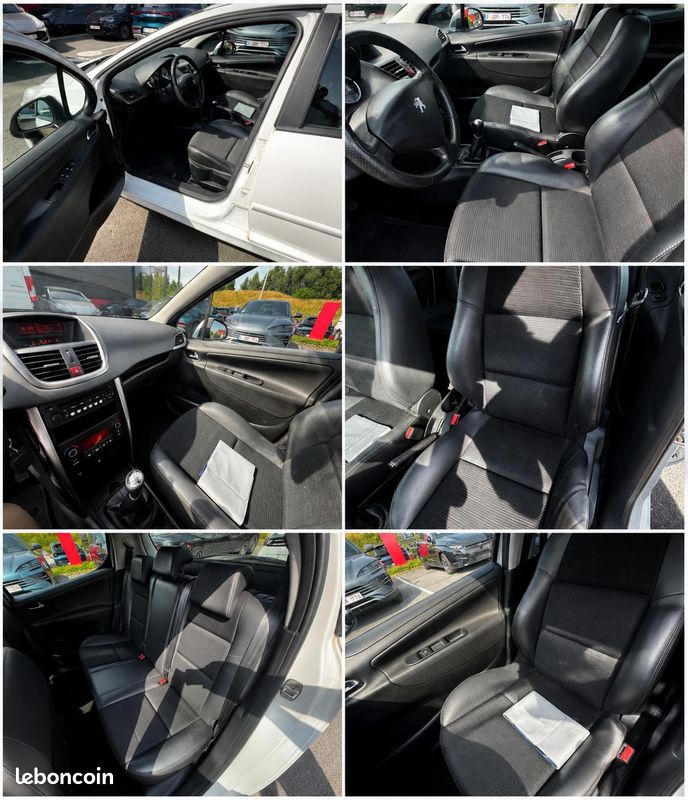 PEUGEOT 207 1.6 HDi 92cv 1ere main propre 99g serie limité (image 5)