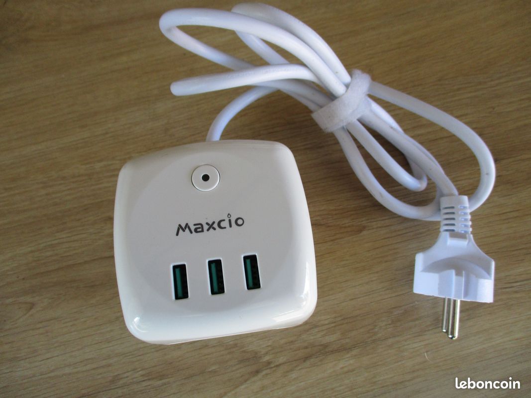 Mini Multiprise Mini multiprise USB cube MAXCIO BLOC - Accessoires informatique