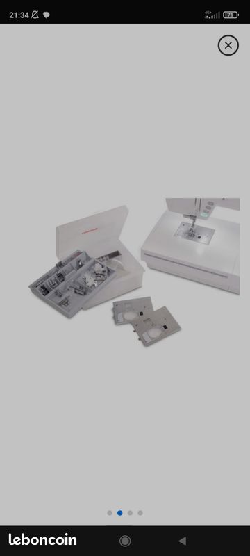 Machine a coudre marque Janome horizon memory craft 9400 QCP (image 5)