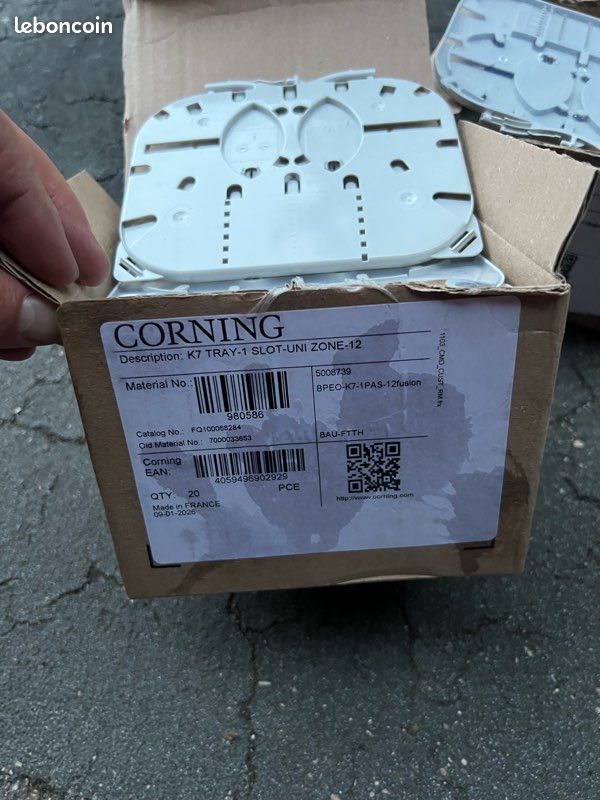 Cassette fibre optique Corning K7 (image 2)