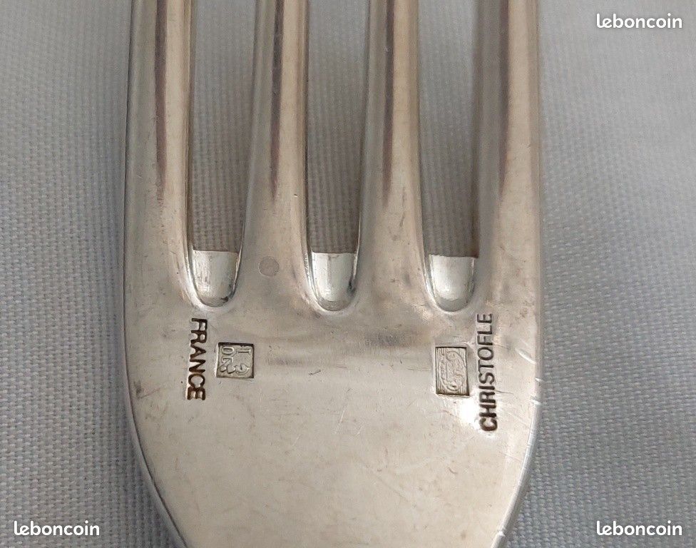 CHRISTOFLE France ménagère modèle SPATOURS 37 pièces (image 3)