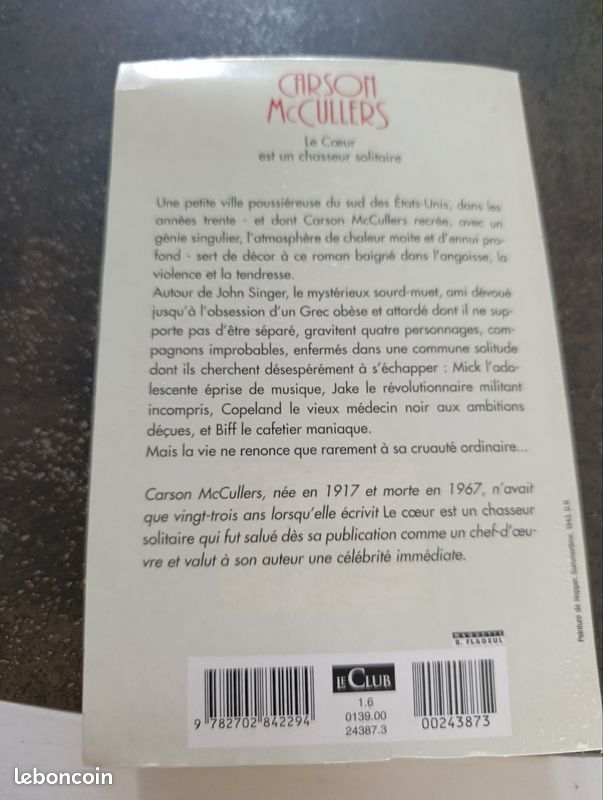 Livre le cœur est un chasseur solitaire (image 2)