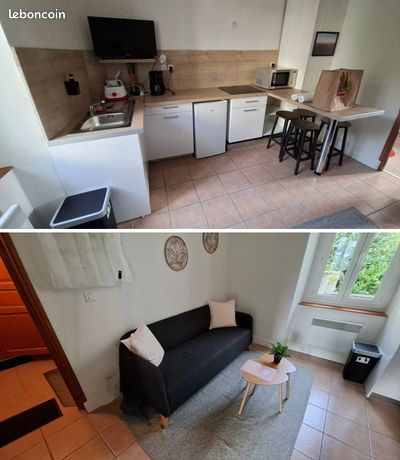 T2 meublé 30m² Argeles gazost centre