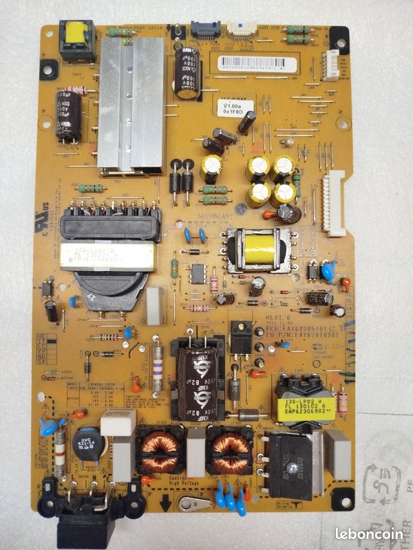 Carte d'alimentation (2.1) LGP42-13PL1 pour LG TV, bonne qualité  44