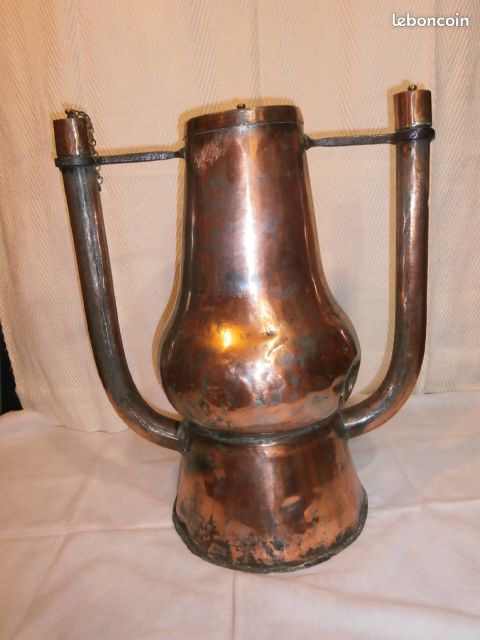 Ancien chauffe-bain en cuivre (image 4)